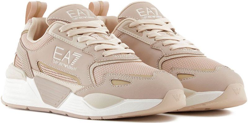 EA7 - Ace Runner - Hardloopschoenen - Zwart - Plat - Veters - Casual