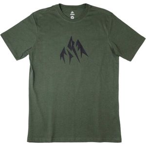 Jones Mountain Journey T-shirt Met Korte Mouwen Groen M Man