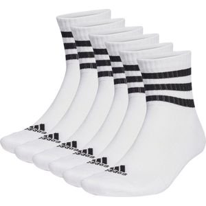 6 paar adidas C Sportswear MID 6p Mid Cut sokken unisex sportsokken