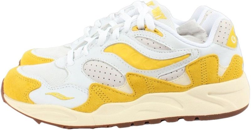 Saucony - Grid Shadow 2 - Lage Sneakers - Wit