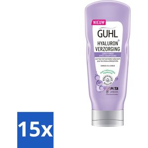 Guhl - Conditioner - Hyaluron+ Verzorging - 200 ml - Bulkverpakking - 15 stuks