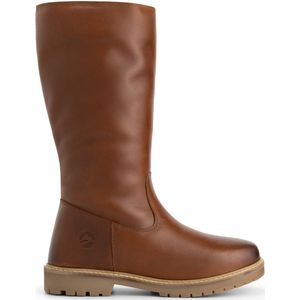 Travelin' - Vinstra - Hoge Laarzen - Cognac - Wolgevoerd