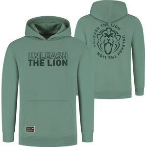 Hoodie - Green Bay - Unleash The Lion - Katoen/Polyester