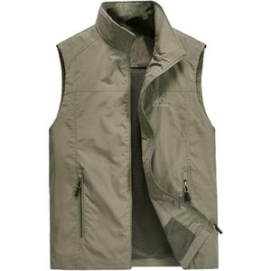 Heren Mouwloos Vest Outdoor Jack voor Casual Activiteiten
