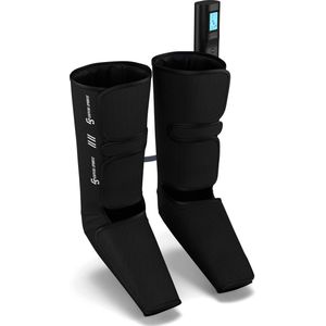 Capital Sports ReCrest Massageapparaat voor kuiten en voeten | 3 Massagezones - 5 Standen - Auto timer - Zwart