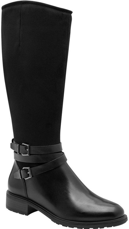 Tamaris - 1-25614-45 - Knielaarzen - Zwart