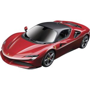 MaistoTech 82334 Ferrari SF90 Stradale 1:24 RC modelauto voor beginners Elektro Straatmodel Achterwielaandrijving Incl.