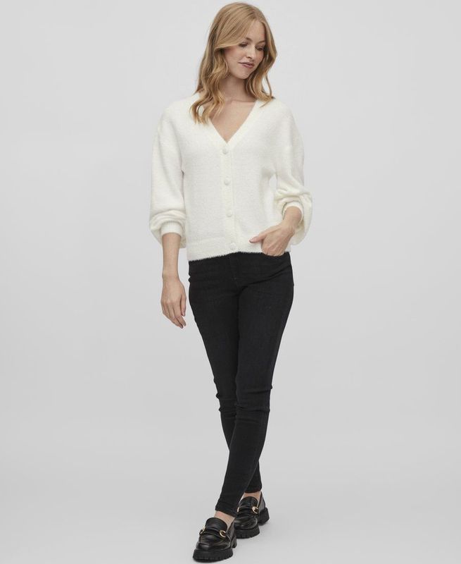 VILA - VILAJULI LS OVERSIZE REV KNIT CARDI-NOOS - Vest - Dames