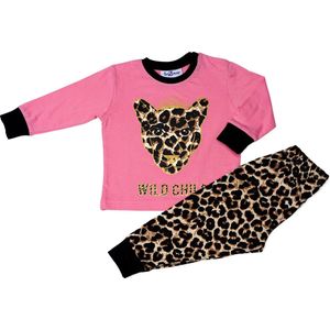 Fun2Wear - Pyjama Wild Child - Roze - Maat 98 - Meisjes