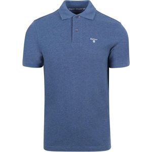 Barbour - Poloshirt Blauw - Modern-fit - Heren Poloshirt Maat M