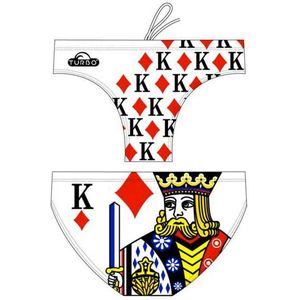 Turbo King Of Hearts Zwemslip Veelkleurig 2XL Man