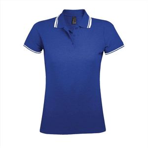 SOL'S - Pasadena L586 - Poloshirt - Royal Blue 241/White