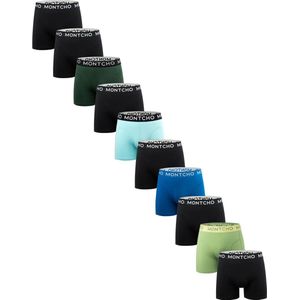 Heren boxershorts - Onderbroeken Heren - Boxershorts - Ondergoed - Mellow Shades - 10 pack Boxershorts - Maat: (S - XXL) - Dazzle Series - MONTCHO
