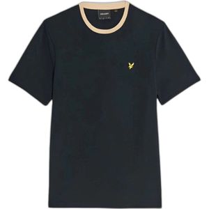 Lyle & Scott - Legacy - T-shirt - Contrastkleur - Korte Mouw