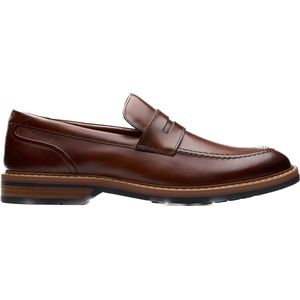 Clarks - Aldwin Step - Instappers - Middenbruin - Lederen Bovenwerk