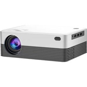 Smart Home Projector H5 - 260 ANSI - Ondersteunt 4K-resolutie - Ondersteunt Android 10.0 WiFi 6 - Elektronische Keystone-correctie - Werkt met iOS en Android - Wit