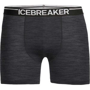 Icebreaker Anatomica Zwemboxers Heren, grijs Maat S