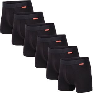 Undiemeister - Volcano Ash - Boxershort - Zwart - 6-Pack - Mellowood Tencel - Ademend