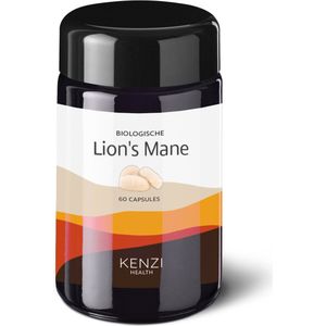 Kenzi Lion's Mane Extract Capsules Biologisch (60 stuks)