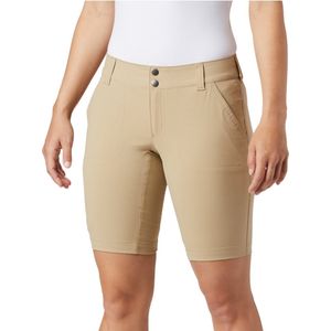 Columbia Saturday Trail Long Short 1579881265, Vrouwen, Beige, Shorts, maat: 44