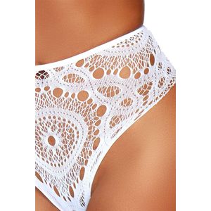 Lace top & high waist string