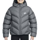 Nike - Sportswear Therma-FIT Puffer Jacket - Grijs - Kinderjas