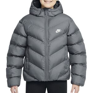 Nike - Sportswear Therma-FIT Puffer Jacket - Grijs - Kinderjas