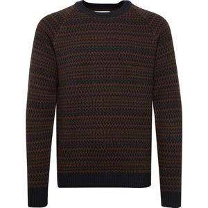 Casual Friday CFKristian raglan norwegian knit Heren Trui - Maat L