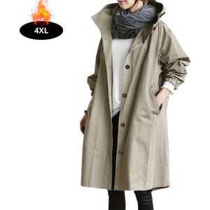 Nivard Windjas Dames - Parka - Lente & Herfst - Jas - Volwassen - Windjack - Windbreaker - Outdoor - Khaki - XL