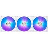 MSI - MPG EZ120 ARGB - Ventilator - Wit - 120mm - 3 Stuks