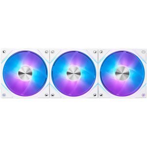 MSI - MPG EZ120 ARGB - Ventilator - Wit - 120mm - 3 Stuks