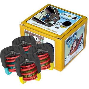 Vibratiekit 2 - Geel - Klusaccessoire - Voor Apparaten tot 80 KG