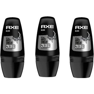 AXE Deo Roller Black 3 x 50 ml