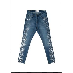 jeans leopard zilver size 44