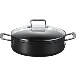 Le Creuset Provencaalse Hapjespan Les Forgées TNS - �ø 30 cm / 6.8 liter - standaard anti-aanbaklaag