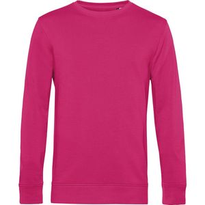 Organic Inspire Crew Neck Sweater B&C Collectie Magenta Roze maat L
