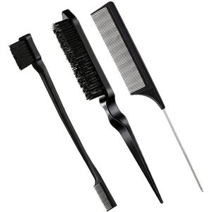 Professionele Haarkammen Set 3-delig I Kapperkammen Dames I Highlightborstel I Haar Accessoire