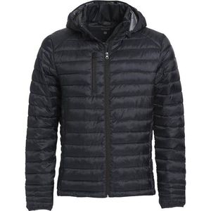 Clique Hudson Hooded Dames Outdoor Jas - Zwart- Maat 40 (L)