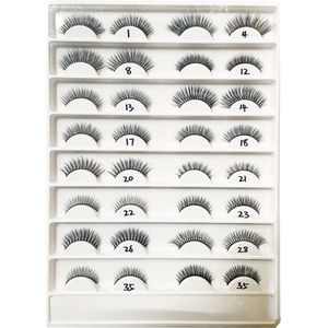 Individuele Wimpers - Wimperextensions - Cluster - Lashes - Naturel - Diy lashes - Stukjes wimpers - 16 segmenten