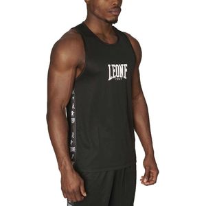 Leone - Ambassador Tank - Sporttop - Zwart - 100% Polyester