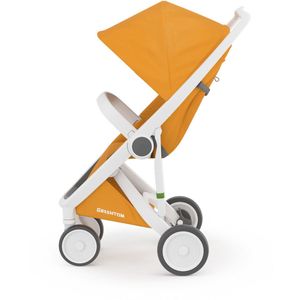 Greentom Classic White-Sunflower | duurzame lichtgewichte buggy