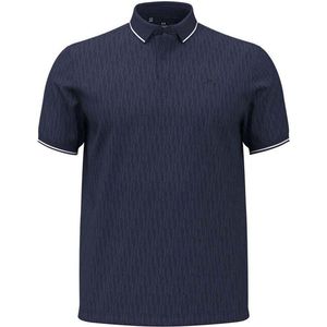 Under Armour Golf Playoff Sport Jacquard Korte Mouw Poloshirt Blauw M Man