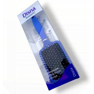 Platte Rechthoekige Haarborstel met Nylon Borstels - ""Kussen