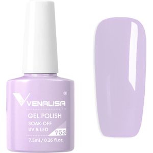 Venalisa UV Gellak Lila - 7.5 ml - Lila Gellak - Gellac Lila - Gellak Kleuren - Venalisa Gellak - Gellak Nagellak