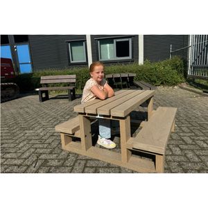 Rockwood® Kinder Picknicktafel Naturel 0.90m