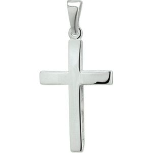 Hanger Kruis Zilver Gerhodineerd