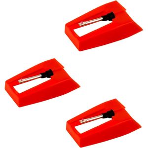 JHubers Goods - Platenspeler Naald Set van 3, Naalden voor Vinyl Draaitafel