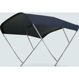 Tessilmare 3-boogs navy Biminitop type Biminox 245 x 145 x 245 cm