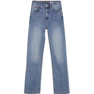 Indian Blue Jeans Wide Straight Fit Jeans Meisjes - Broek - Lichtblauw - Maat 128