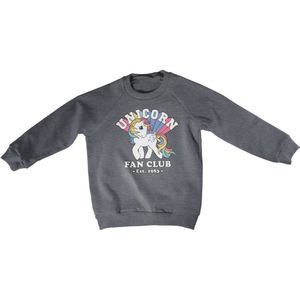 My Little Pony Kinder Unicorn Fan Club Kids Sweatshirt HSB-31-MLP1004-DTF553 DarkHeather-4 Jahre